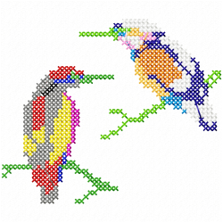 Cross Stitches Embroidery Design 12 Cross Stitches Embroidery Design 12